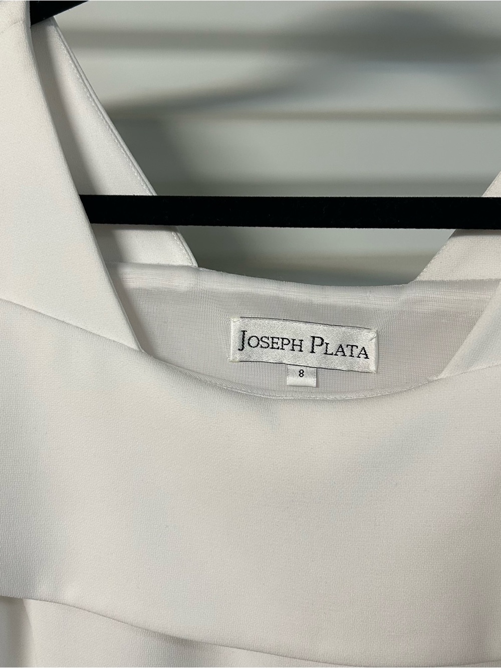 White Cold-Shoulder Ruffle Camisole - Picture 2 of 11